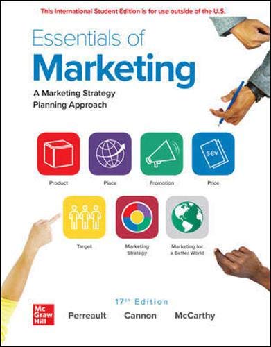 Essentials of Marketing [Paperback] 17e by William Perreault