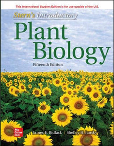 Stern's Introductory Plant Biology [Paperback] 15e by James Bidlack