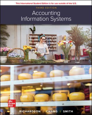 Accounting Information Systems [Paperback] 3e by Vernon Richardson