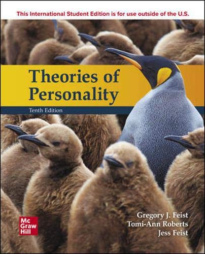 Theories of Personality [Paperback] 10e by Jess Feist