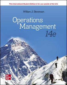 Operations Management [Paperback] 14e by William J Stevenson - Smiling Bookstore