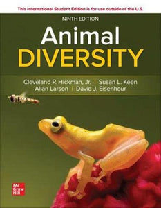 ISE Animal Diversity [Paperback] 9e by Cleveland P. Hickman