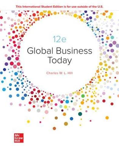 ISE Global Business Today [Paperback]12e by Charles W. L. Hill