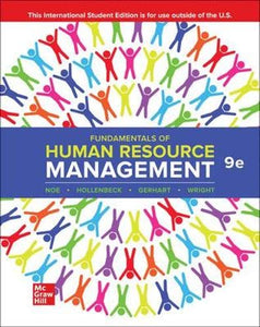 ISE Fundamentals of Human Resource Management [Paperback] 9e by Noe