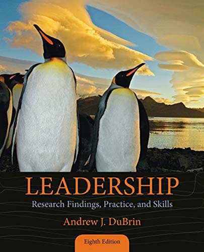 Leadership: Research Findings, Practice, and Skills [Paperback] 8e by Andrew J. DuBrin - Smiling Bookstore