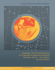 Valuation (PNIE) [Paperback] 2e by Sheridan J. Titman - Smiling Bookstore