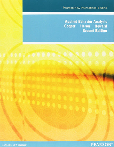 Applied Behavior Analysis [Paperback] 2e by Cooper - Smiling Bookstore :-)