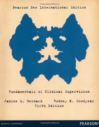 Fundamentals of Clinical Supervision (PNIE) [Paperback] 5e by Bernard - Smiling Bookstore