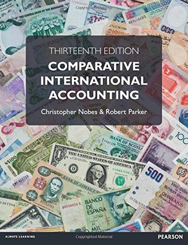 Comparative International Accounting [Paperback] 13e by Christopher Nobes - Smiling Bookstore