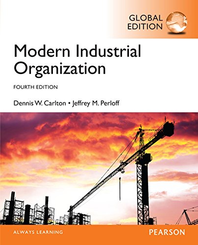 Modern Industrial Organization, Global Edition [Paperback] 4e by Carlton - Smiling Bookstore