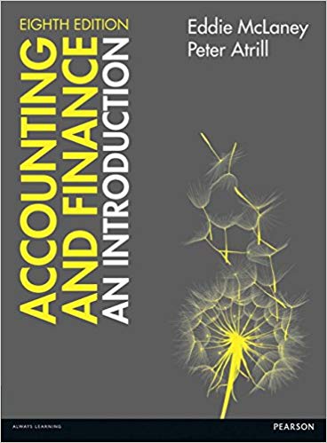 Accounting and Finance: An Introduction [Paperback] 8e by McLaney, Eddie and Atrill, Dr Peter - Smiling Bookstore :-)