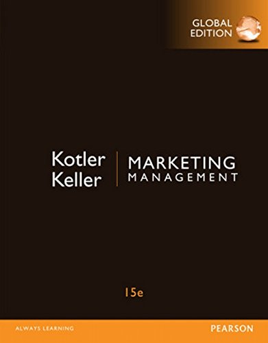 Marketing Management, Global Edition [Paperback] 15e by Philip Kotler - Smiling Bookstore