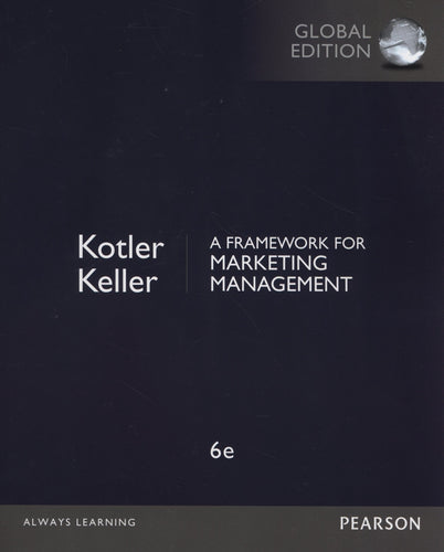 A Framework for Marketing Management [Paperback] 6e by Philip Kotler - Smiling Bookstore