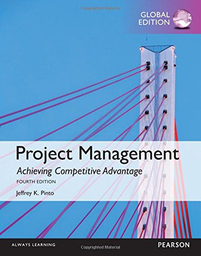 Project Management: Achieving Competitive Advantage, Global Edition [Paperback] 4e by Pinto - Smiling Bookstore