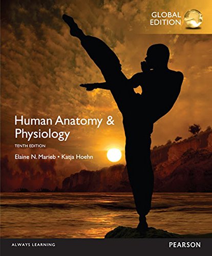 Human Anatomy & Physiology [Paperback] 10e by Marieb - Smiling Bookstore :-)