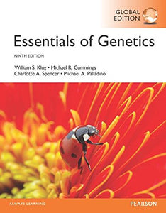Essentials of Genetics, Global Edition [Paperback] 9e by William S. Klug - Smiling Bookstore