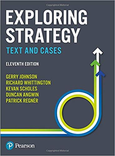 Exploring Strategy: Text and Cases [Paperback] 11e by Johnson - Smiling Bookstore :-)
