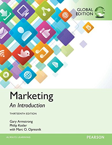 Marketing: An Introduction [Paperback] 13e by Gary Armstrong - Smiling Bookstore