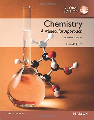 Chemistry: A Molecular Approach, Global Edition [Paperback] 4e by Tro - Smiling Bookstore