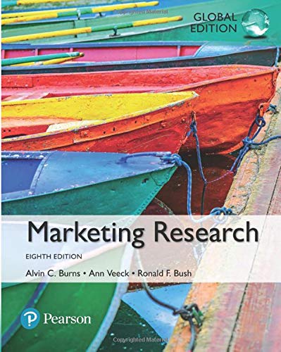Marketing Research, Global Edition [Paperback] 8e by Burns, Alvin - Smiling Bookstore :-)