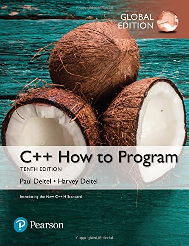 C++ How to Program (Early Objects Version), Global Edition [Paperback] 10e Deitel - Smiling Bookstore