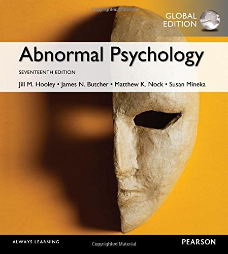 Abnormal Psychology [Paperback] 17e by James Butcher - Smiling Bookstore