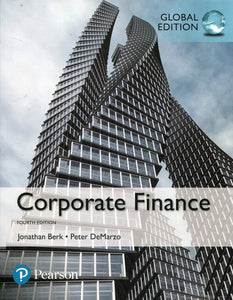 Corporate Finance, Global Edition [Paperback] 4e by Jonathan Berk - Smiling Bookstore