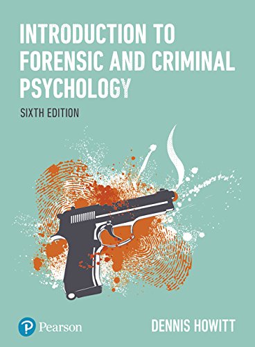 Introduction to Forensic and Criminal Psychology [Paperback] 6e by Howitt - Smiling Bookstore