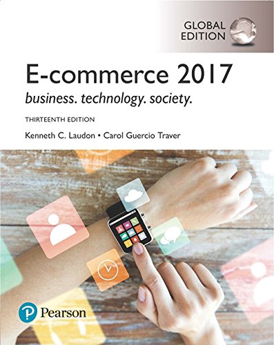 E-Commerce 2017 {Paperback] 13e by Laudon - Smiling Bookstore