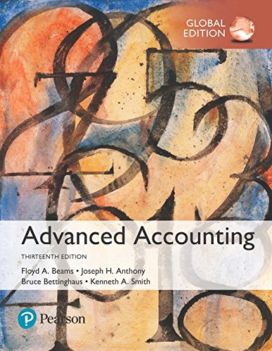 Advanced Accounting [Paperback] 13e by Floyd A. Beams - Smiling Bookstore