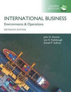 International Business [Paperback] 16e by Daniels - Smiling Bookstore :-)