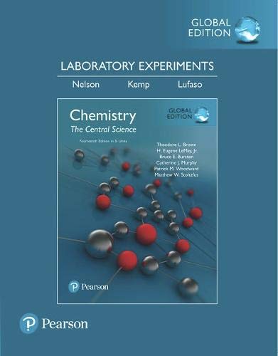 Laboratory Experiments for Chemistry: The Central Science, SI Edition [Paperback] 14e by Brown - Smiling Bookstore
