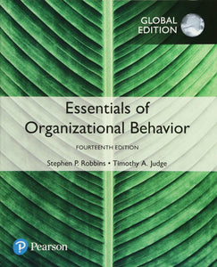Essentials of Organizational Behavior, Global Edition [Paperback] 14e by Stephen Robbins - Smiling Bookstore
