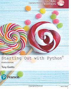 Starting Out with Python [Paperback] 4e by Tony Gaddis - Smiling Bookstore