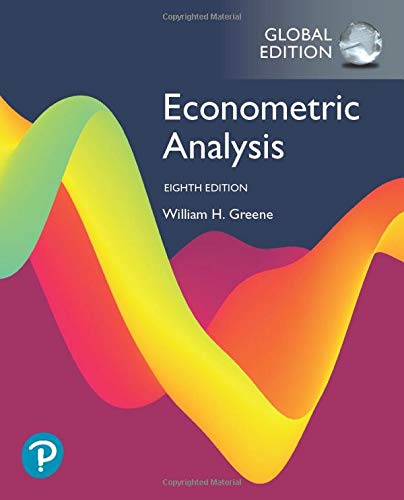 Econometric Analysis, Global Edition [Paperback] 8e by Greene - Smiling Bookstore