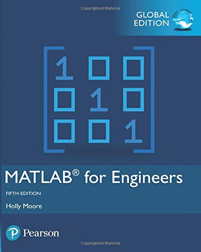 MATLAB for Engineers, Global Edition [Paperback] 5e by Holly Moore - Smiling Bookstore