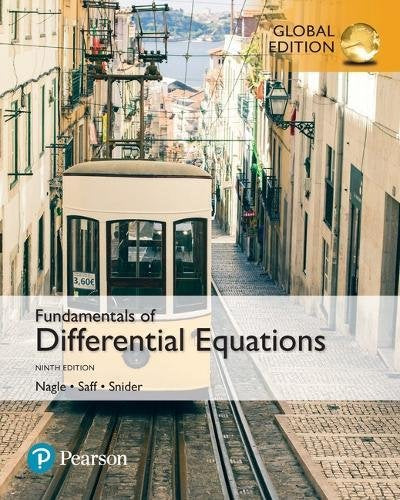 Fundamentals of Differential Equations, Global Edition [Paperback] 9e by Nagle - Smiling Bookstore