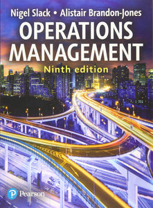 Operations Management [Paperback] 9e by Nigel Slack