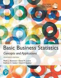 Basic Business Statistics, Global Edition [Paperback] 14e by Berenson - Smiling Bookstore