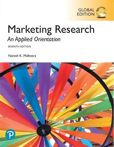 Marketing Research: An Applied Orientation, Global Edition [Paperback] 7e by Malhotra - Smiling Bookstore