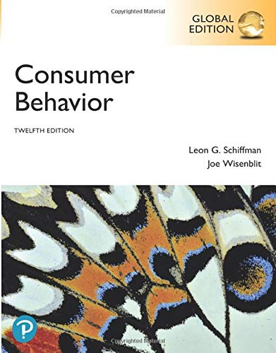 Consumer Behavior, Global Edition [Paperback] 12e by Schiffman - Smiling Bookstore