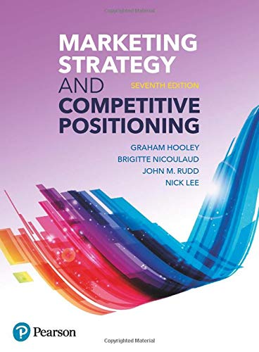 Marketing Strategy and Competitive Positioning [Paperback] 7e by Graham Hooley - Smiling Bookstore