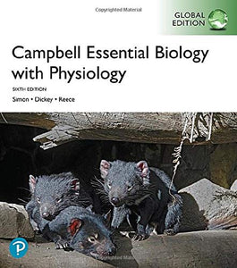 Campbell Essential Biology with Physiology, Global Edition [Paperback] 6e by Eric J. Simon - Smiling Bookstore