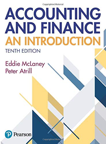 Accounting and Finance: An Introduction [Paperback] 10e by McLaney / Atrill
