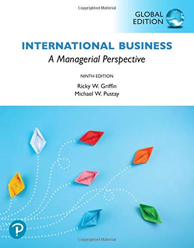 International Business: A Managerial Perspective, Global Edition [Paperback] 9e by Griffin - Smiling Bookstore