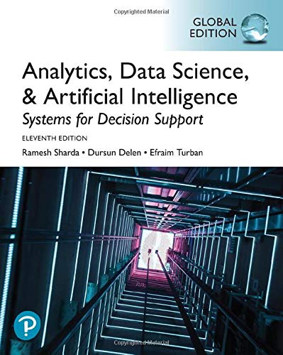 Analytics, Data Science, & Artificial Intelligence: Systems for Decision Support, Global Edition [Paperback] 11e by Ramesh Sharda - Smiling Bookstore