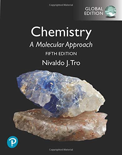 Chemistry: A Molecular Approach [Paperback] 5e by Nivaldo Tro