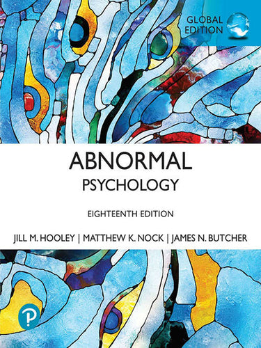 Abnormal Psychology, Global Edition [Paperback] 18e by Butcher