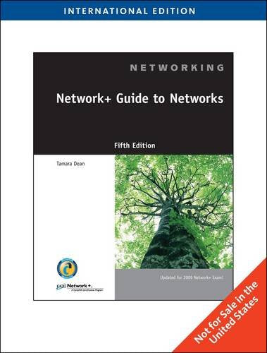 Network+ Guide to Networks [Paperback] 5e by DEAN