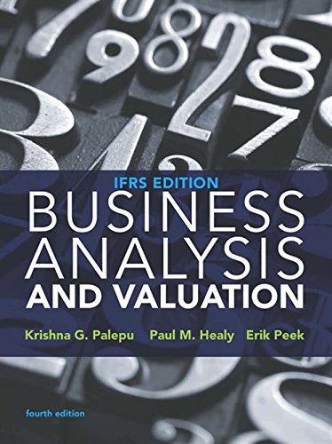 Business Analysis and Valuation, IFRS Edition [Paperback] 4e by Krishna G. Palepu - Smiling Bookstore